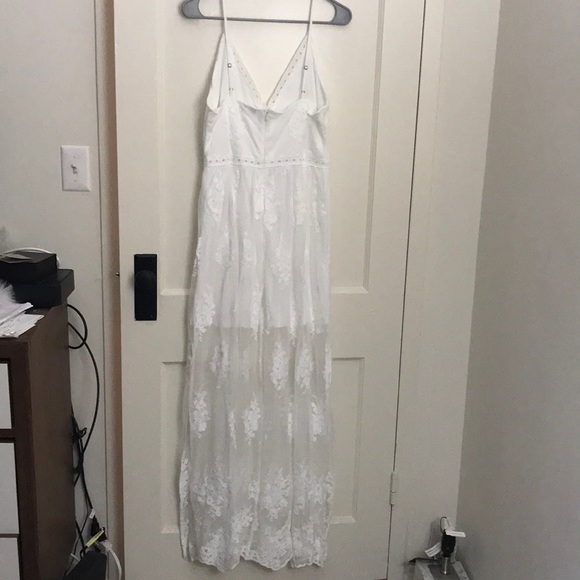 New Socialite White Dress Sz M - Picture 4 of 5